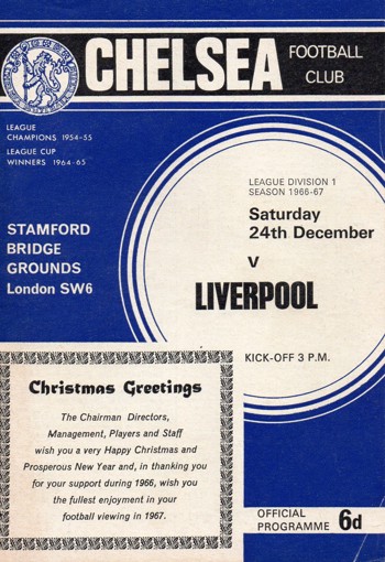 Match programme